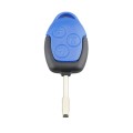 A17 Straight Car Key Shell Round Embryo Metal Embryo Length 35mm for Ford Transit 3-button