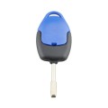 A17 Straight Car Key Shell Round Embryo Metal Embryo Length 35mm for Ford Transit 3-button