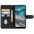 Leather Phone Case For Nokia X100(Black)