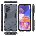 For Samsung Galaxy A23 Punk Armor 2 in 1 PC + TPU Shockproof Phone Case with Invisible Holder(Grey)