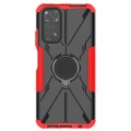 For Xiaomi Redmi Note 11/Redmi Note 11S 4G Global Armor Bear Shockproof PC + TPU Phone Case(Red)