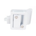 A5981-02 White RV Paddle Entry Door Lock Latch
