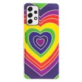 For Samsung Galaxy A53 5G Electroplating Pattern TPU Phone Case(Love Heart)