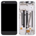 OEM LCD Screen For ZTE Blade A512/Z10 Digitizer Full Assembly with FrameBlack)