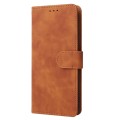 For Google Pixel 7 Skin Feel Magnetic Flip Leather Phone Case(Brown)
