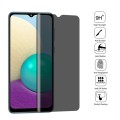 25 PCS Full Cover Anti-peeping Tempered Glass Film For Samsung Galaxy A02