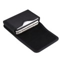 Universal Card Slot Folding Mobile Phone Case(Black)
