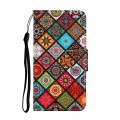 For Samsung Galaxy A13 4G Colored Drawing Pattern Flip Leather Case(Ethnic Style)