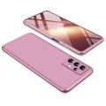 For Samsung Galaxy A23 GKK Three Stage Splicing Full Coverage PC Phone Case(Rose Gold)