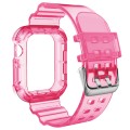Transparent Watch Band For Apple Watch Series 9&8&7 41mm / SE 3&SE 2&6&SE&5&4 40mm / 3&2&1 38mm(Tran