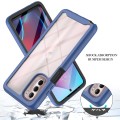 For Motorola Moto G Stylus 2022 5G Starry Sky Solid Color Series PC + TPU Phone Case with PET Film(B