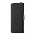 For ZTE Blabe V30 Ultra-thin Voltage Side Buckle Flip Leather Case(Black)