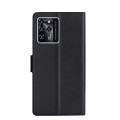 For ZTE Blabe V30 Ultra-thin Voltage Side Buckle Flip Leather Case(Black)