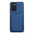 For Infinix Note 10 Pro Skin Feel PU + TPU + PC Phone Case(Blue)