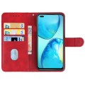 For Infinix Note 8 Leather Phone Case(Red)