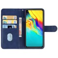 For Infinix Hot 9 Pro Leather Phone Case(Blue)