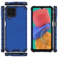 For Samsung Galaxy M33 5G Shockproof Honeycomb PC + TPU Protective Case(Blue)