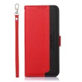 For Samsung Galaxy S21 FE 5G KHAZNEH Litchi Texture Leather RFID Phone Case(Red)
