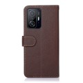 For Xiaomi Mi 11T / 11T Pro KHAZNEH Litchi Texture Leather RFID Phone Case(Brown)