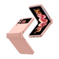 For Samsung Galaxy Z Flip3 5G Hinge Flip Phone Case(Pink)
