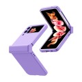 For Samsung Galaxy Z Flip3 5G Hinge Flip Phone Case(Purple)
