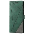 For Xiaomi Redmi Note 11 Pro Skin Feel Splicing Leather Phone Case(Green)