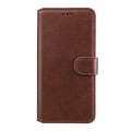 For Xiaomi Redmi Note 11 Global / Note 11S Classic Calf Texture Flip Leather Case(Brown)