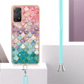 For Xiaomi Redmi Note 11 Pro 5G / 4G Global Electroplating IMD TPU Phone Case with Lanyard(Colorful