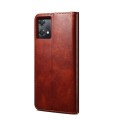 For OnePlus Nord CE 2 Lite 5G Oil Wax Crazy Horse Texture Leather Phone Case(Brown)