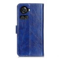 For OnePlus ACE/10R Retro Crazy Horse Texture Horizontal Flip Leather Phone Case(Blue)