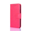 For Samsung Galaxy M33 5G Crystal Texture Leather Phone Case(Rose Red)