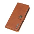 For OnePlus CE 2 Lite 5G KHAZNEH Cowhide Texture Leather Phone Case(Brown)
