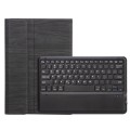 SF128 Tree Texture Bluetooth Keyboard Leather Tablet Case For Microsoft Surface Pro 8(Black)