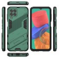 For Samsung Galaxy M33 5G Global Punk Armor 2 in 1 PC + TPU Phone Case(Green)