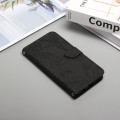 For Motorola Moto G82 Skin Feel Butterfly Peony Embossed Leather Phone Case(Black)