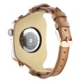 Bracelet Genuine Leather Watch Band For Apple Watch Series 9&8&7 41mm / SE 3&SE 2&6&SE&5&4 40mm / 3&