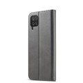 For Samsung Galaxy M53 5G LC.IMEEKE Calf Texture Leather Phone Case(Grey)