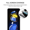 25 PCS Full Glue Cover Screen Protector Tempered Glass Film For Xiaomi Redmi Note 11T Pro/11T Pro+/1