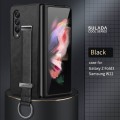 For Samsung Galaxy Z Fold3 5G SULADA Cool Series PC + Leather Texture Skin Feel Shockproof Phone Cas