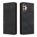 For Samsung Galaxy A13 4G Simple Suction Closure Leather Phone Case(Black)