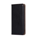 For vivo Y55s 5G Pure Color Magnetic Leather Phone Case(Black)