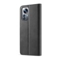 For Xiaomi 12 Lite LC.IMEEKE Calf Texture Leather Phone Case(Black)