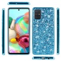 For Samsung Galaxy A73 Glitter Powder Shockproof TPU Phone Case(Silver)