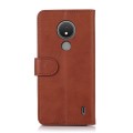 For Nokia C21 Cow Texture Leather Phone Case(Brown)