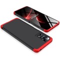 For Xiaomi Redmi Note 11 Pro 4G / 5G Global GKK Three Stage Splicing Full Coverage PC Case(Black Red