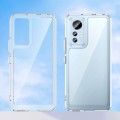 For Xiaomi 12 Lite Colorful Series Acrylic + TPU Phone Case(Transparent)