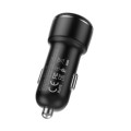 Borofone BZ17 Dual USB Ports QC3.0 Car Charger(Black)