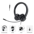 Anivia A7 3.5mm Traffic Wired Headset with Mic(Black)