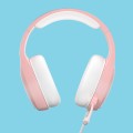 Anivia A10 3.5mm Wired Music Headset with Mic(Pink)
