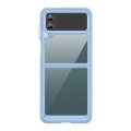 For Samsung Galaxy Z Flip4 5G Colorful Series Acrylic + TPU Phone Case(Blue)